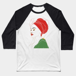 African Queen Baseball T-Shirt